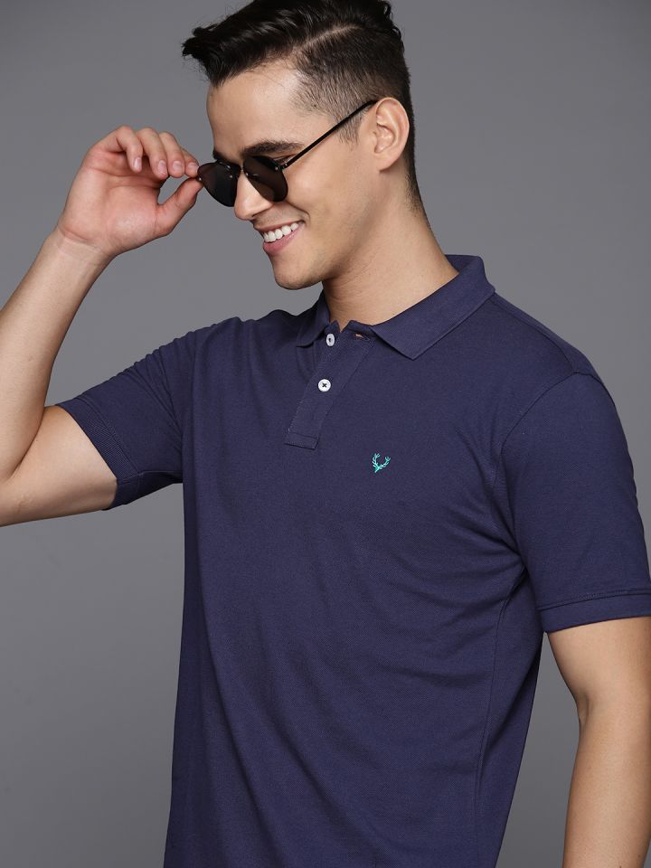 Allen Solly Men Polo Collar T-shirt