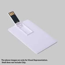 Credit Card Shape USB Pendrive Shell CSC001